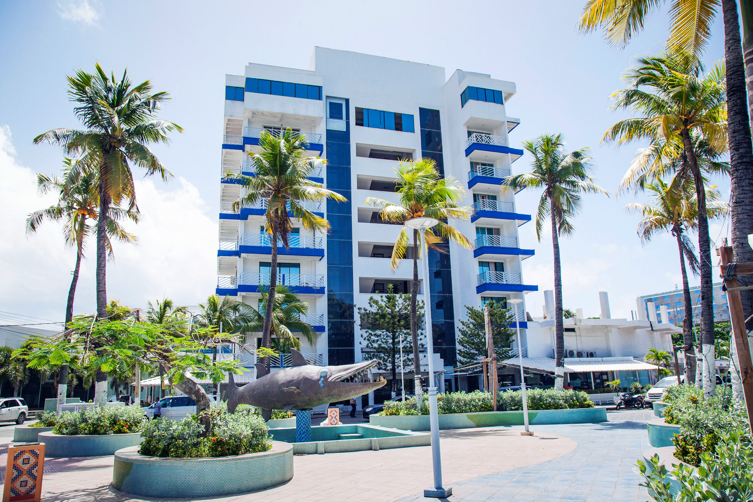 San Andrés - Llegada